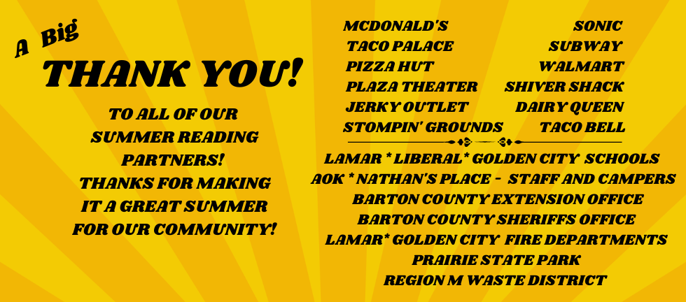 THANK YOU TO ALL OF OUR SUMMER READING PARTNER!.png